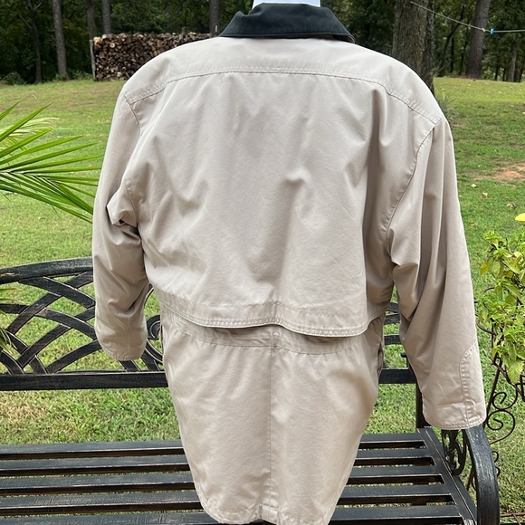 Vintage London Fog Cream Utility Jacket …009-Hanger - Picture 8 of 15